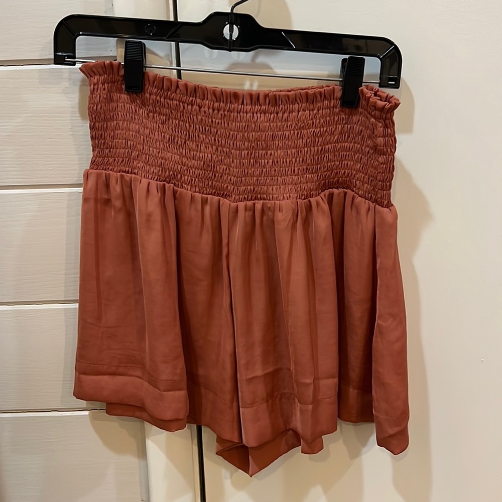 Smocked shorts